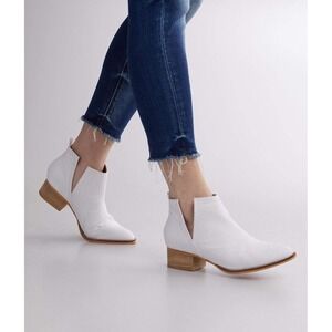 Arider Girl Avery Snake Print Ankle Boot Western Cowgirl Size Women's 7.5